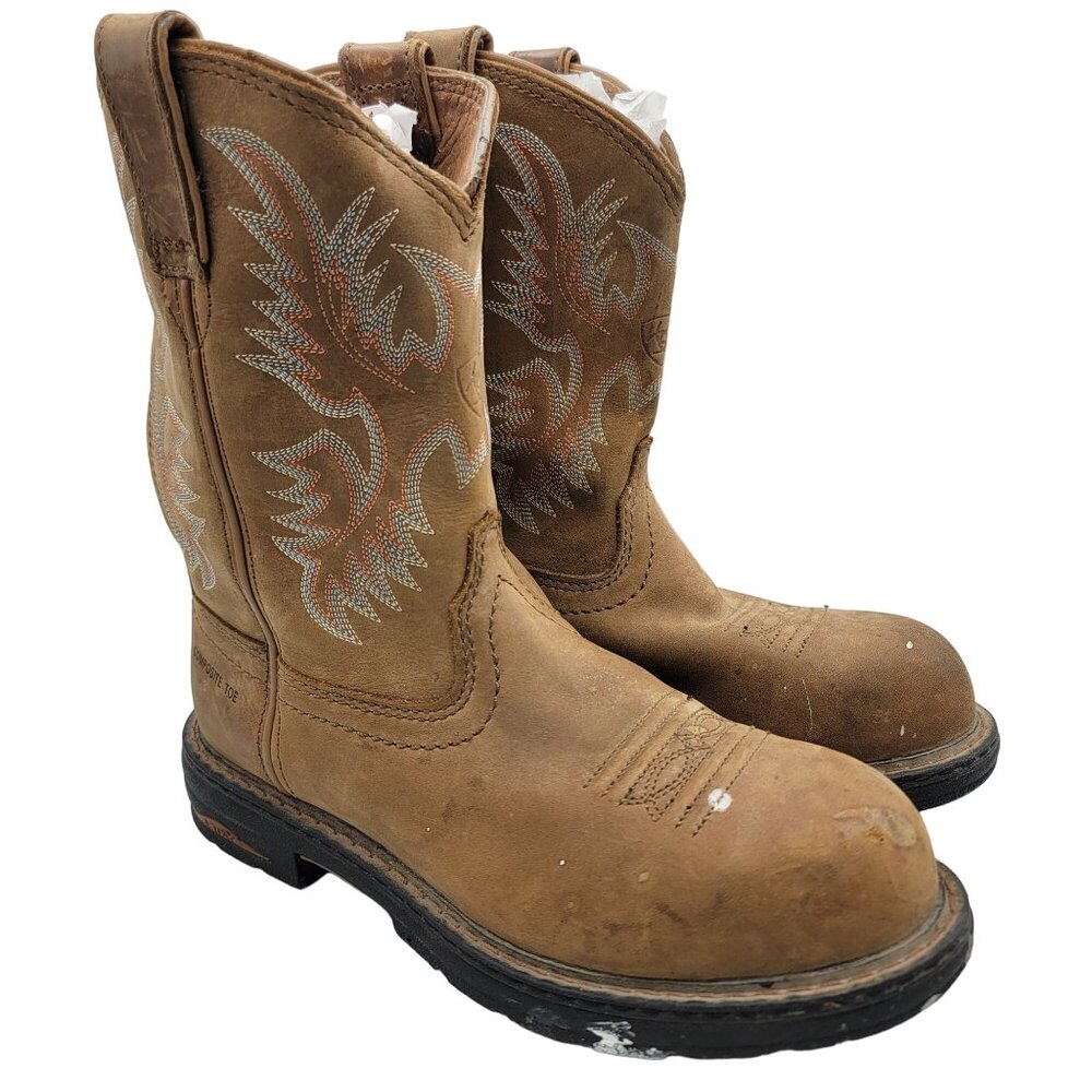 Ariat Tracey Womens 6 Brown Composite Toe Work Boots Casual Outdoors 10008634